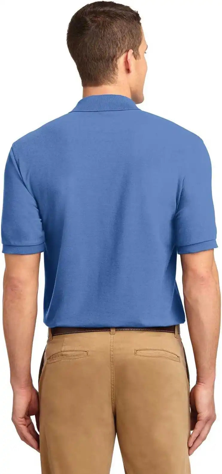 Port Authority K500 Silk Touch Polo - Ultramarine Blue