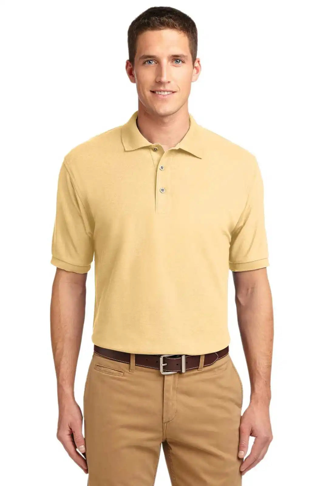 Port Authority K500es Extended Size Silk Touch Polo - Banana