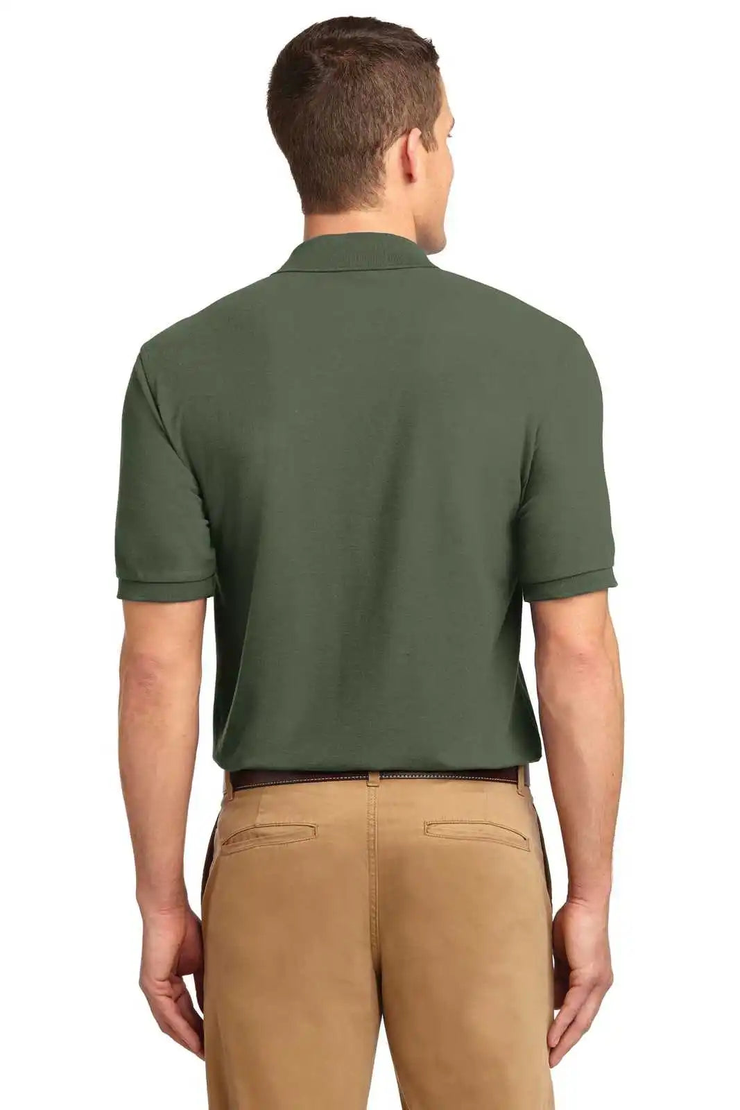 Port Authority K500es Extended Size Silk Touch Polo Clover Green