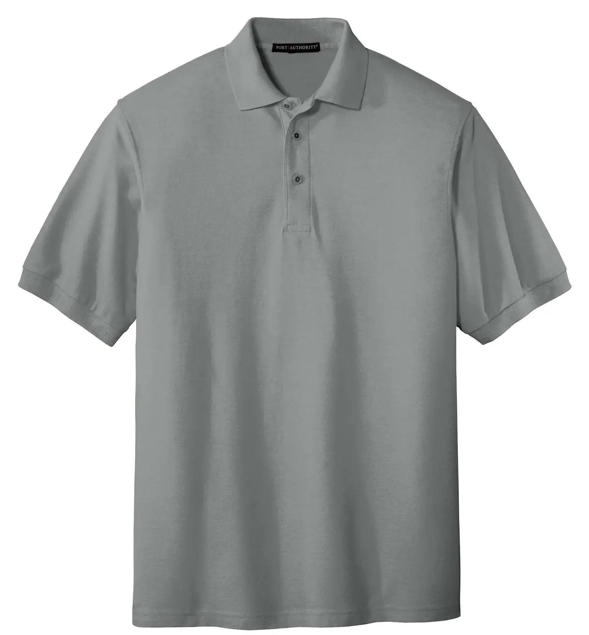 Port Authority K500es Extended Size Silk Touch Polo - Cool Gray