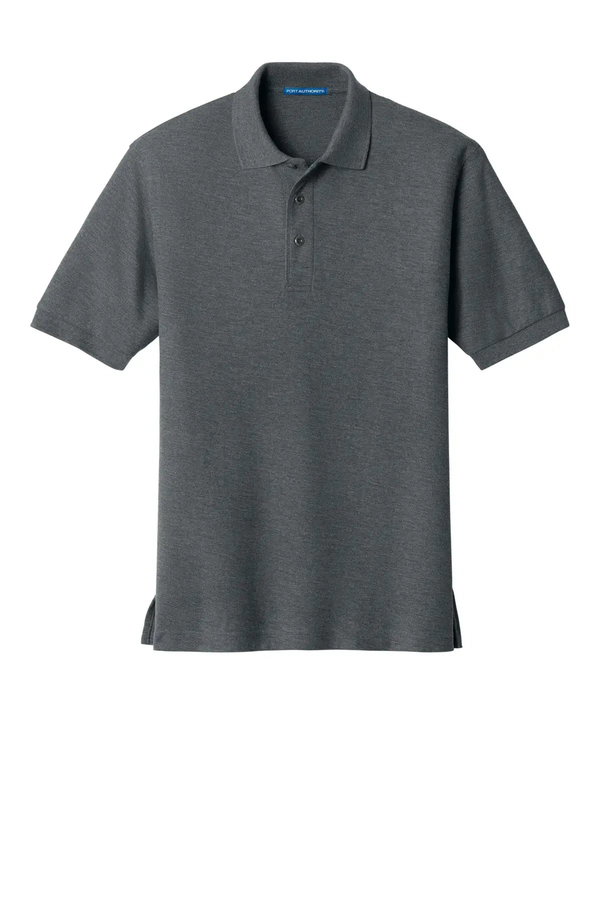 Port Authority K500es Extended Size Silk Touch Polo - Steel Gray