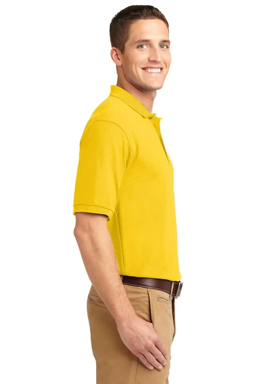 Port Authority K500es Extended Size Silk Touch Polo - Sunflower Yellow