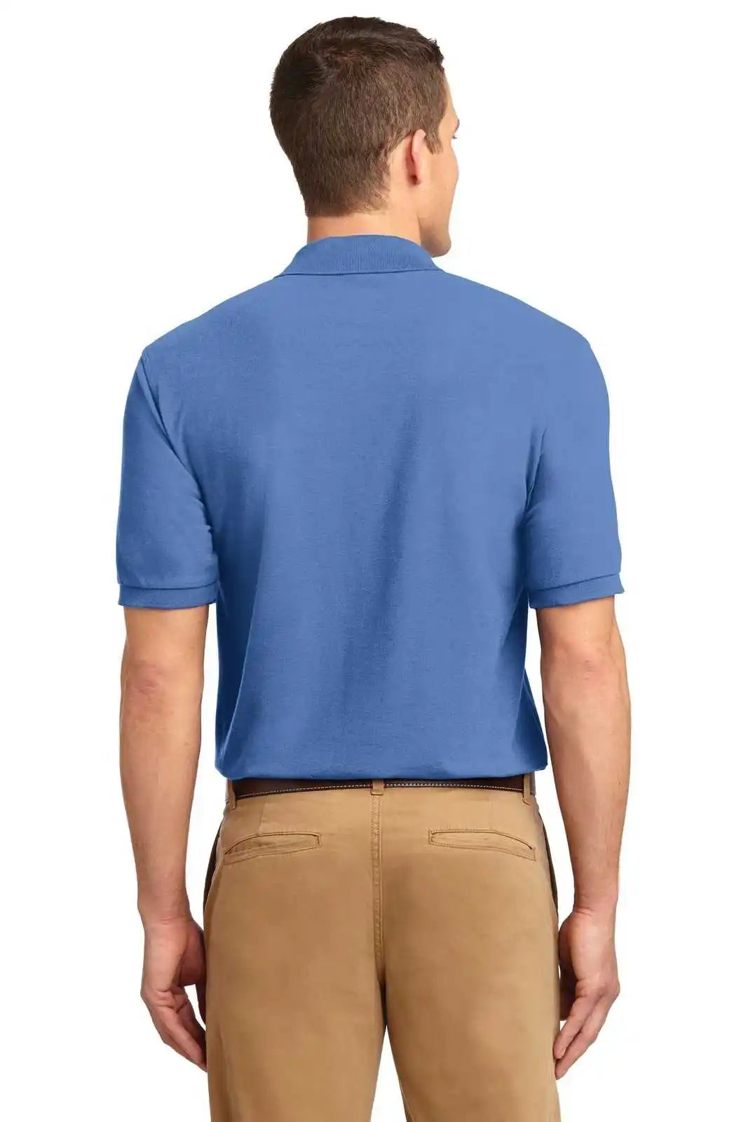 Port Authority K500es Extended Size Silk Touch Polo Ultramarine Blue