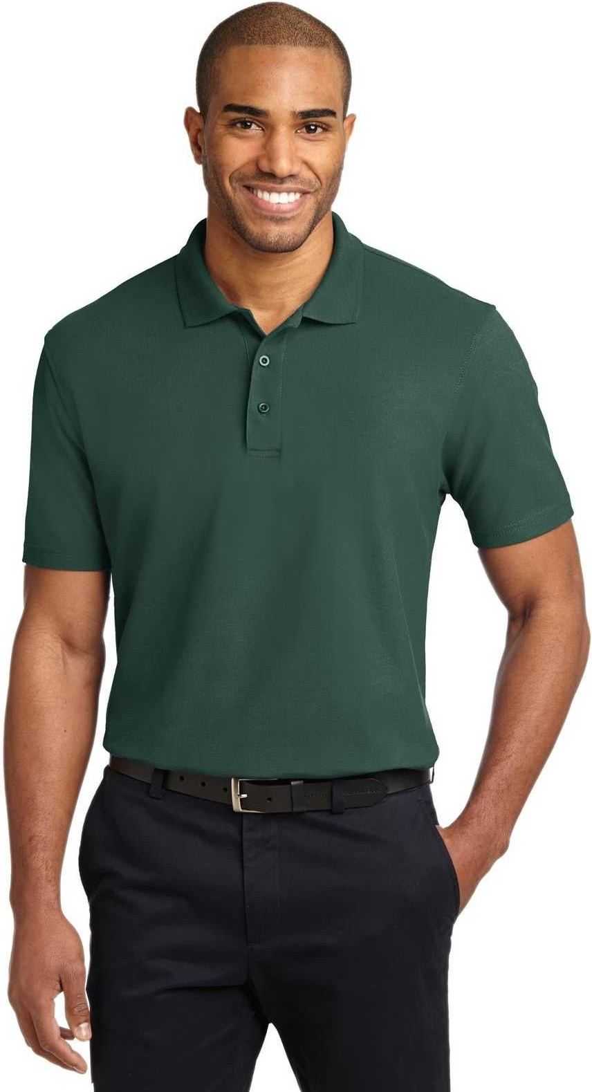 Port Authority K510 Stain-release Polo - Dark Green