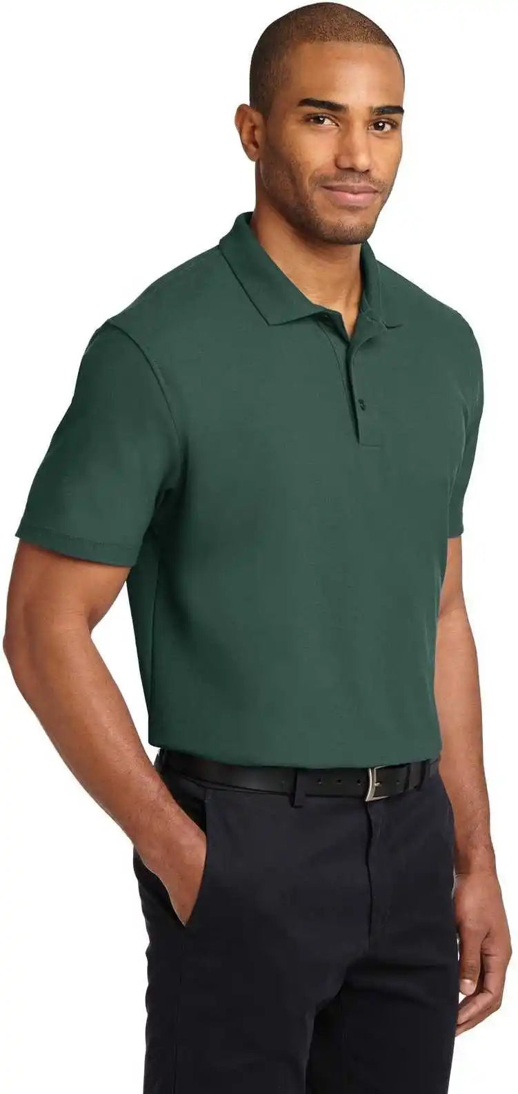 Port Authority K510 Stain Release Polo Dark Green