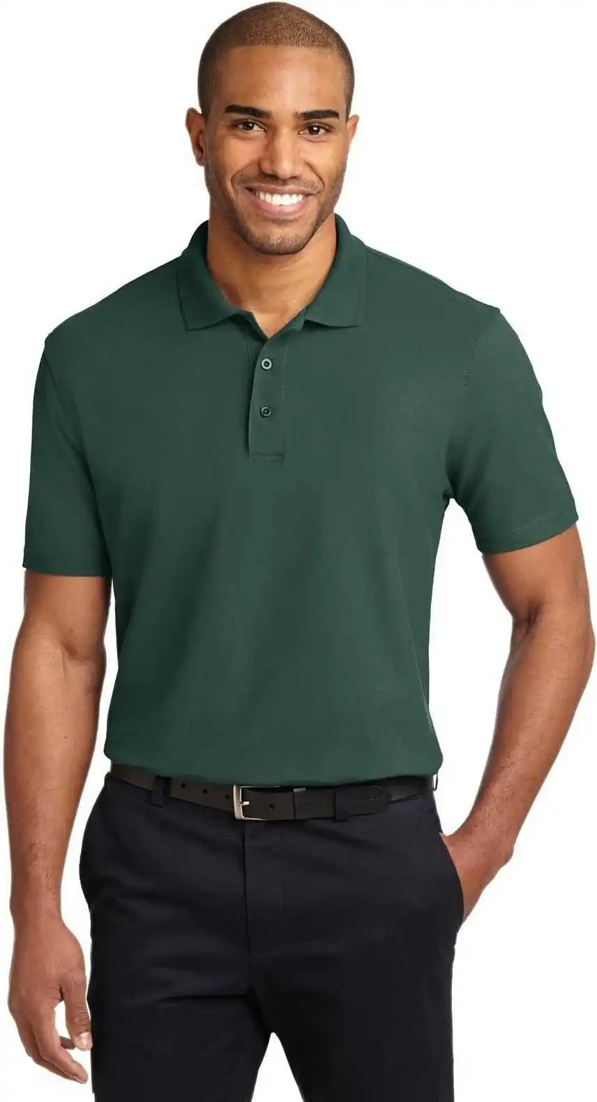 Port Authority K510 Stain-release Polo - Dark Green
