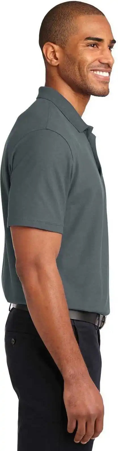 Port Authority K510 Stain-release Polo - Steel Gray