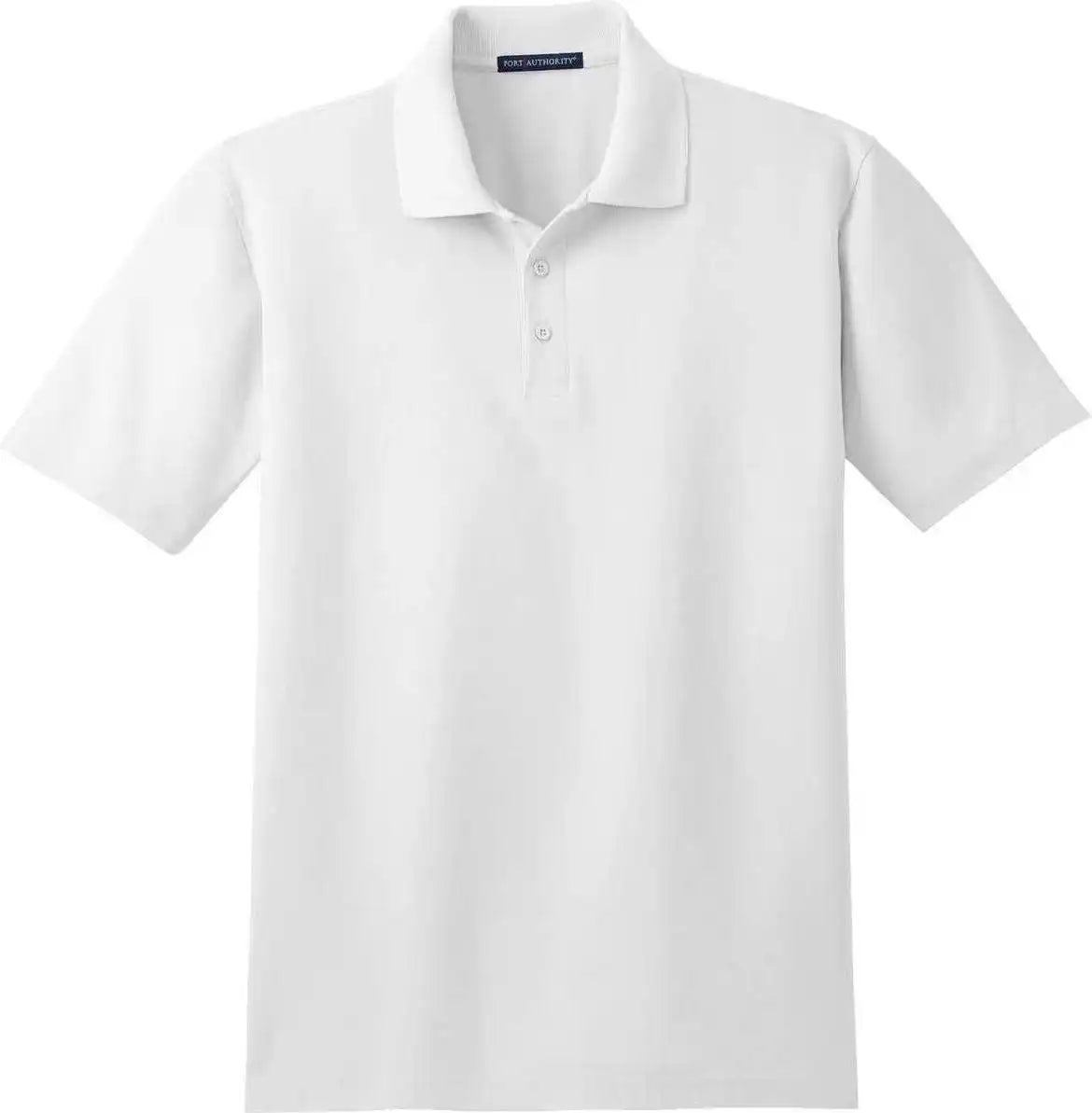 Port Authority K510 Stain Release Polo White