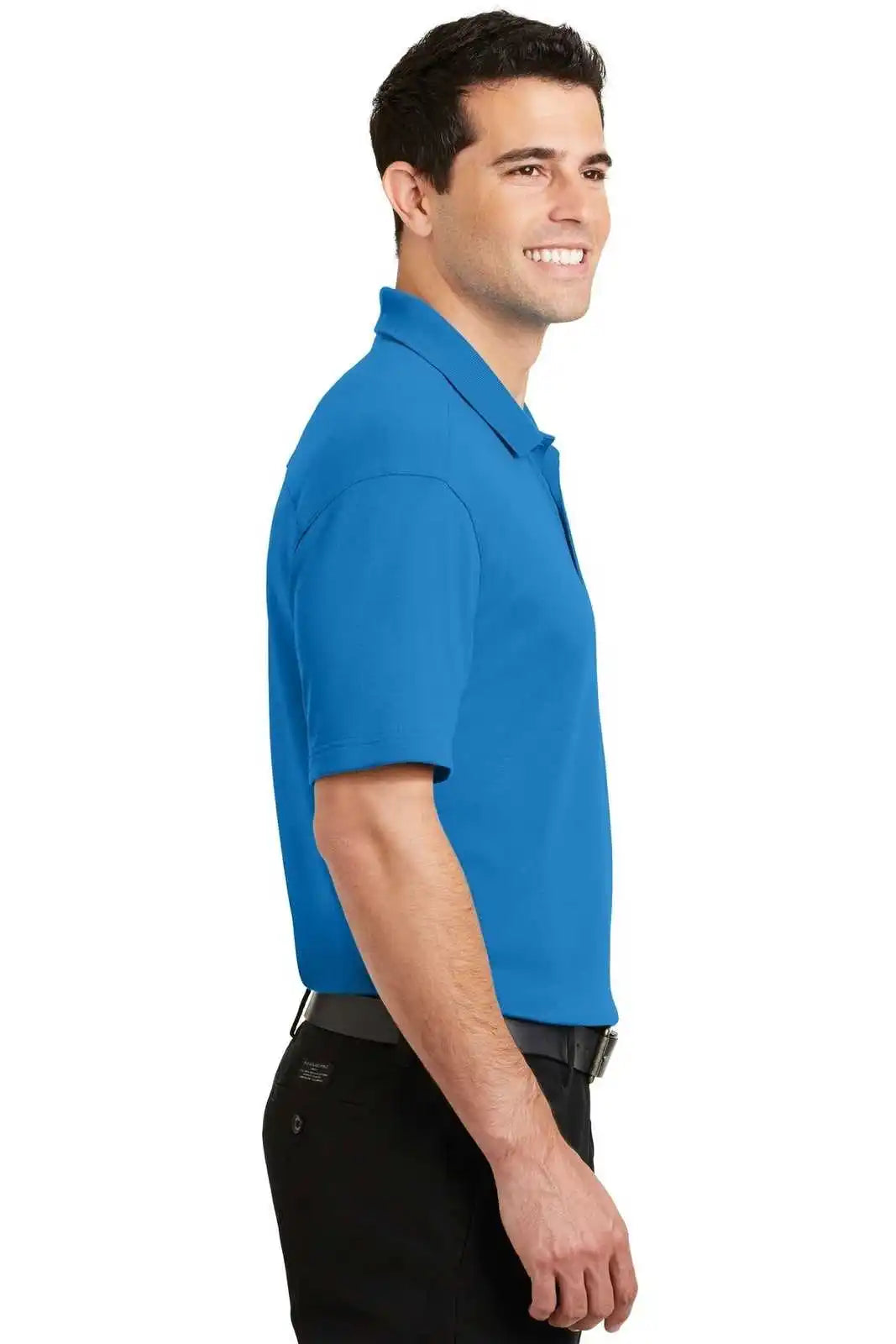 Port Authority K5200 Silk Touch Interlock Performance Polo - Brilliant Blue