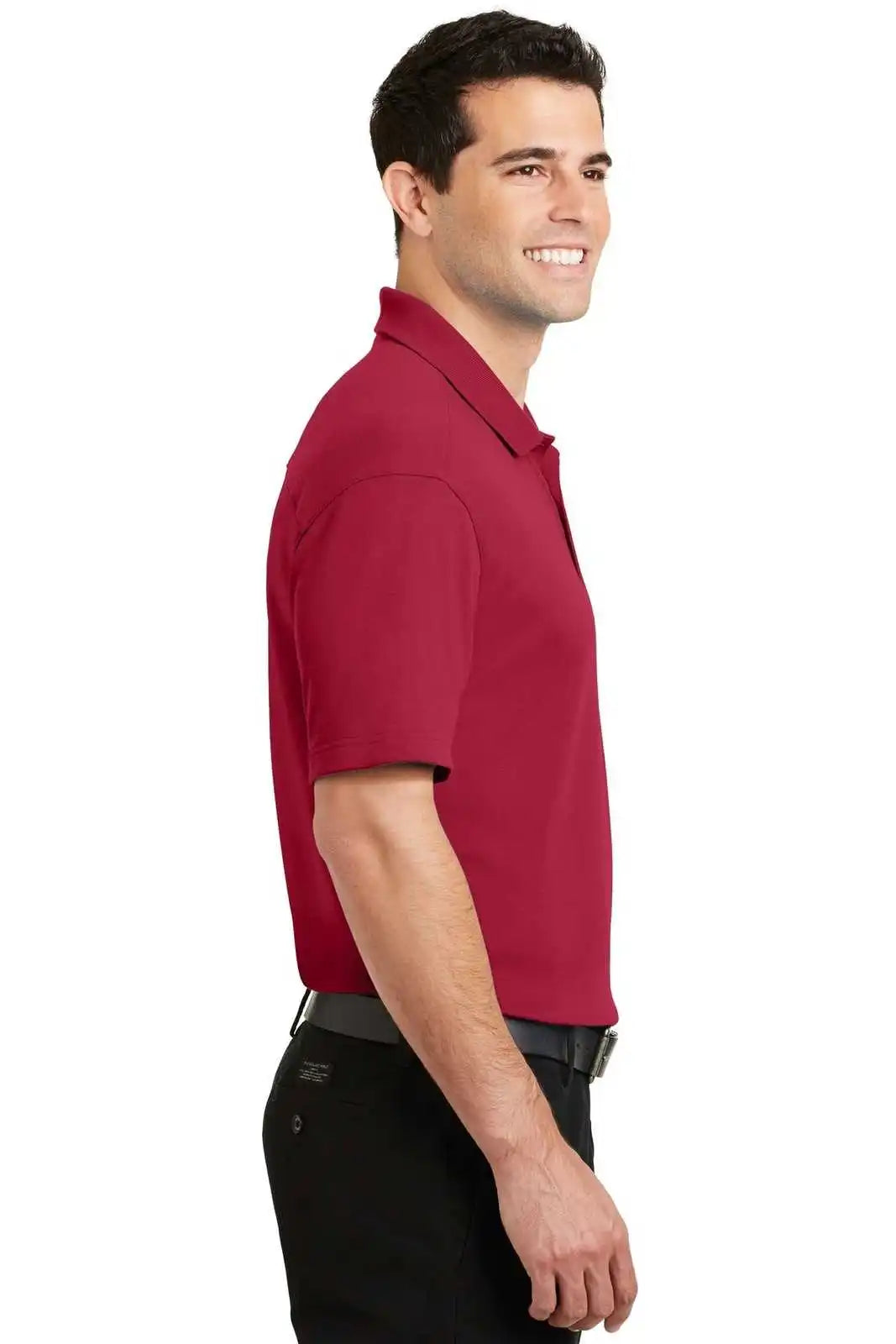 Port Authority K5200 Silk Touch Interlock Performance Polo - Rich Red