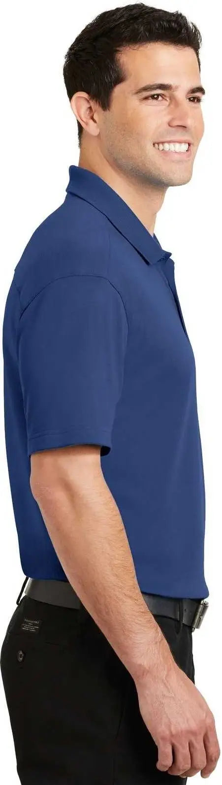 Port Authority K5200 Silk Touch Interlock Performance Polo - Royal
