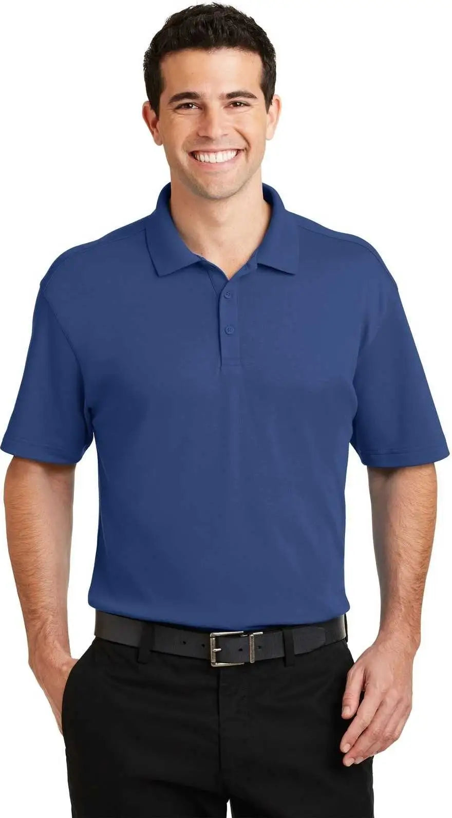 Port Authority K5200 Silk Touch Interlock Performance Polo - Royal