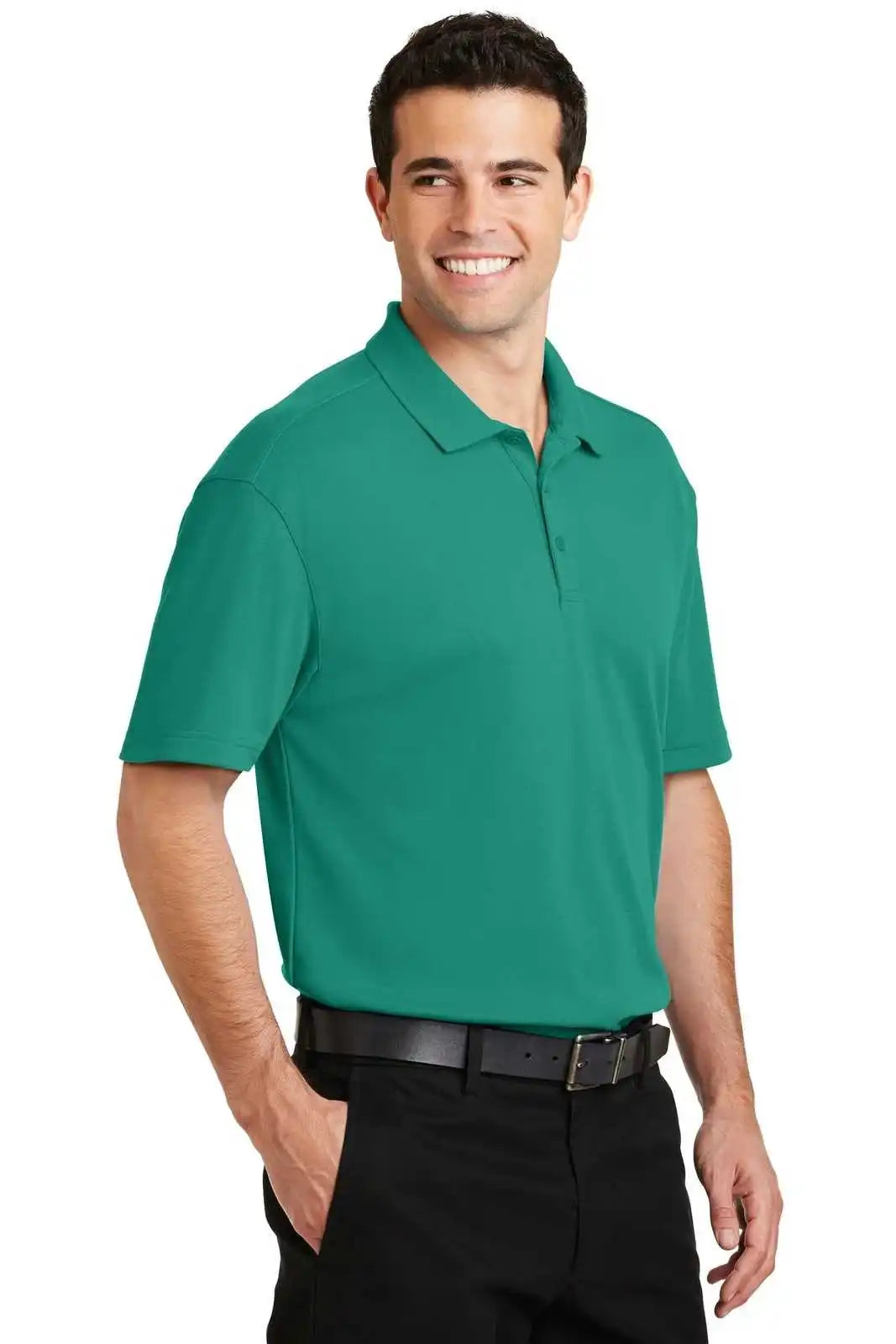 Port Authority K5200 Silk Touch Interlock Performance Polo - Verdant Green
