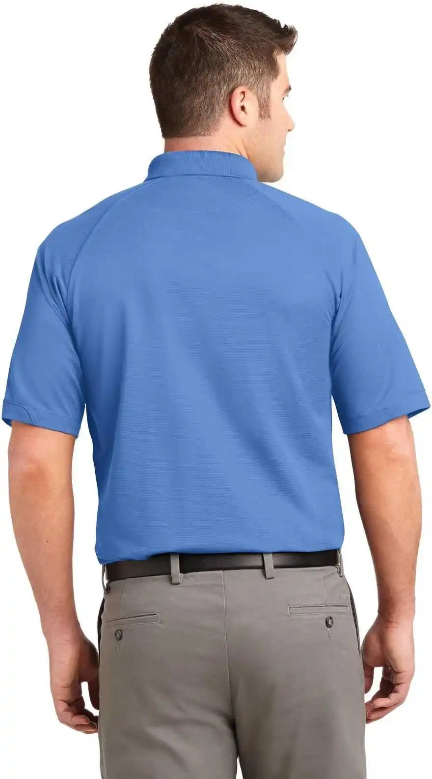 Port Authority K525 Dry Zone Ottoman Polo Blue Lake