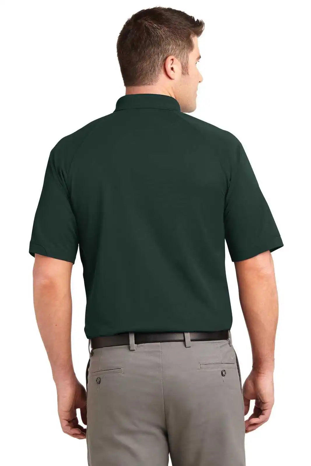 Port Authority K525 Dry Zone Ottoman Polo - Dark Green