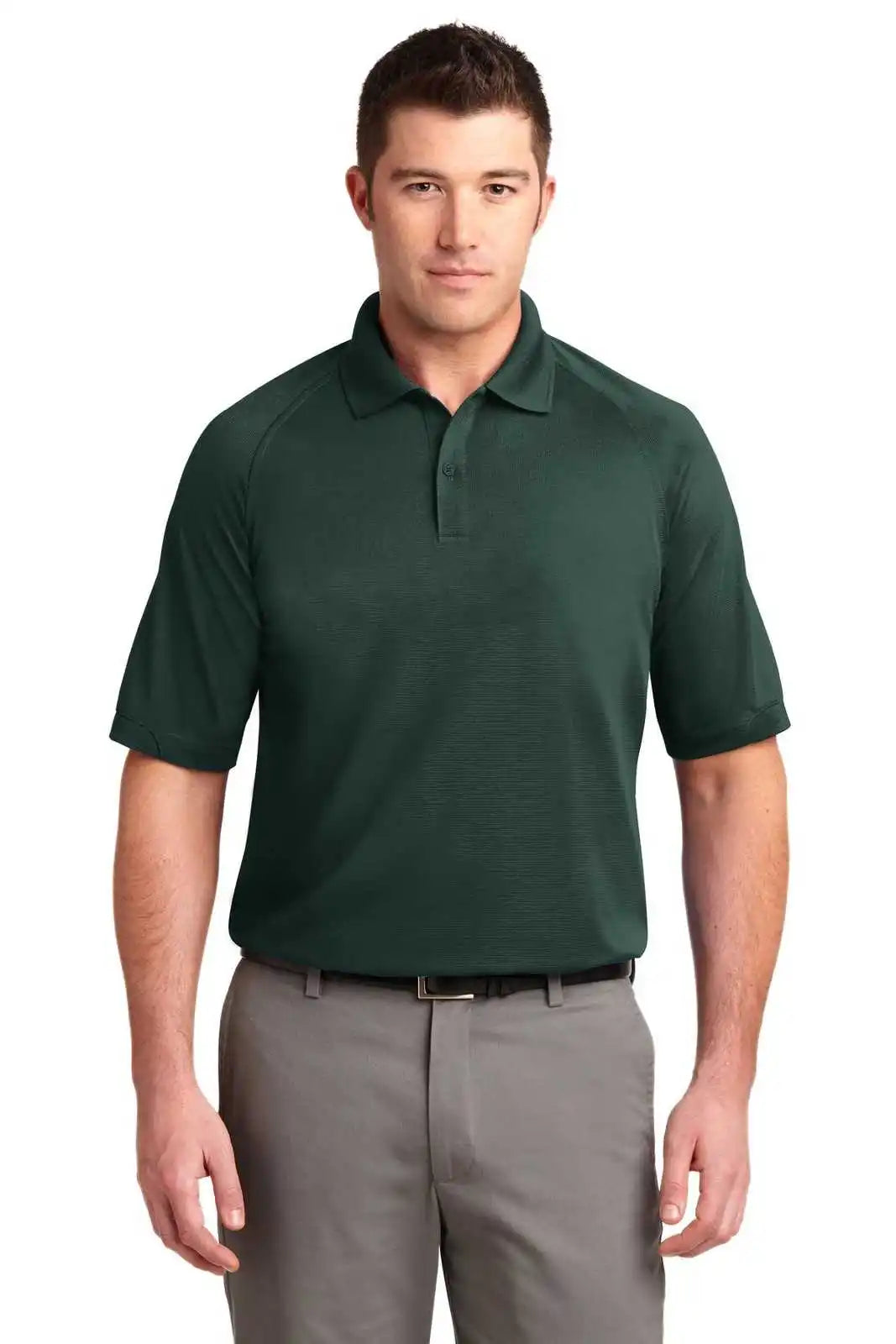 Port Authority K525 Dry Zone Ottoman Polo - Dark Green