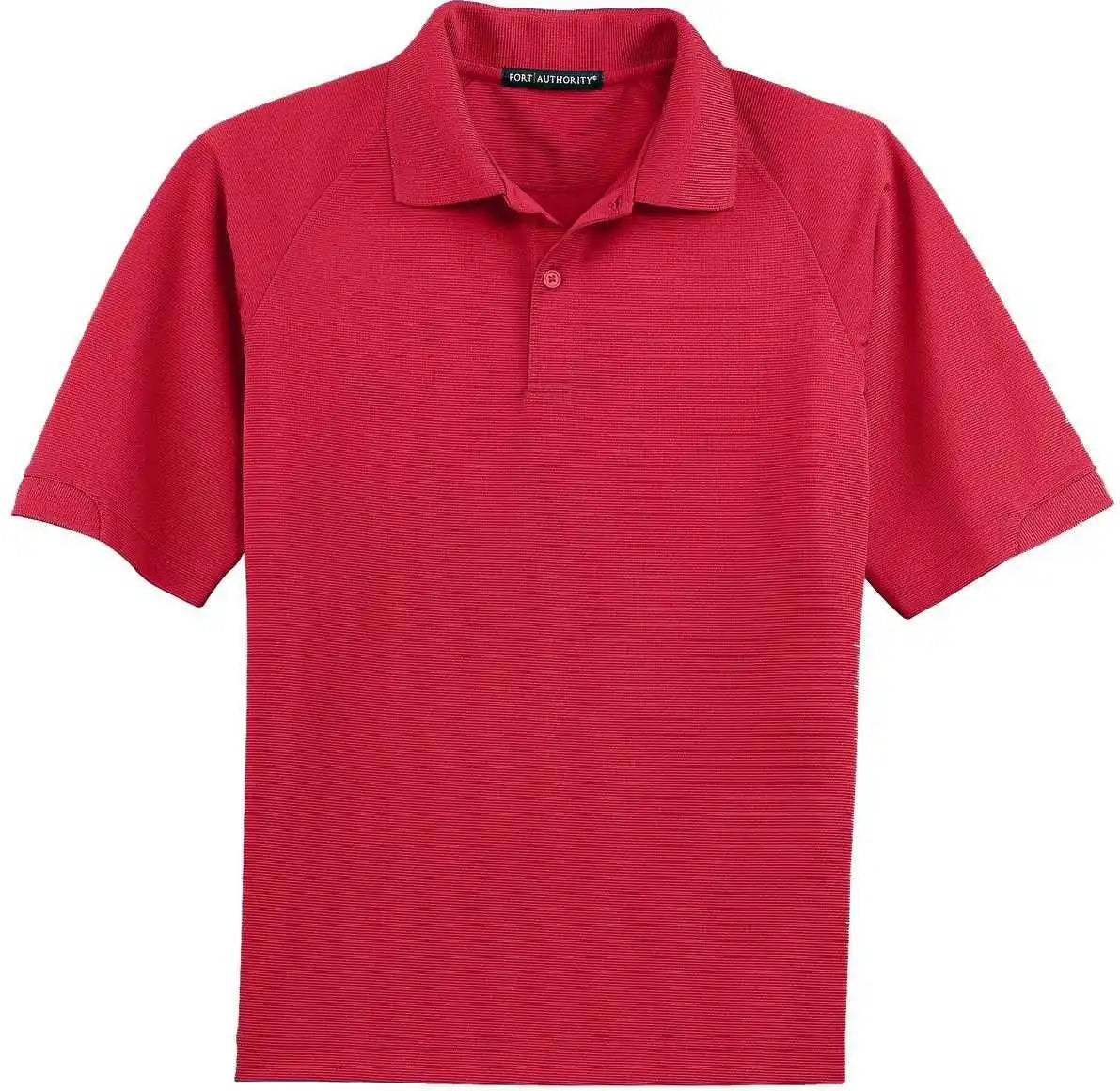 Port Authority K525 Dry Zone Ottoman Polo Engine Red