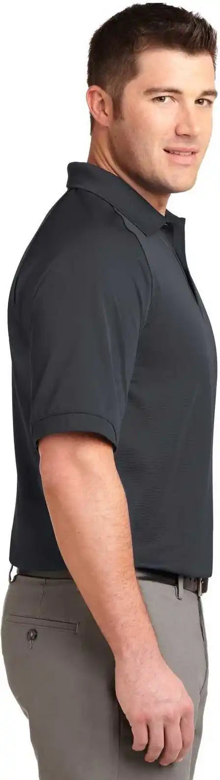 Port Authority K525 Dry Zone Ottoman Polo Iron Gray