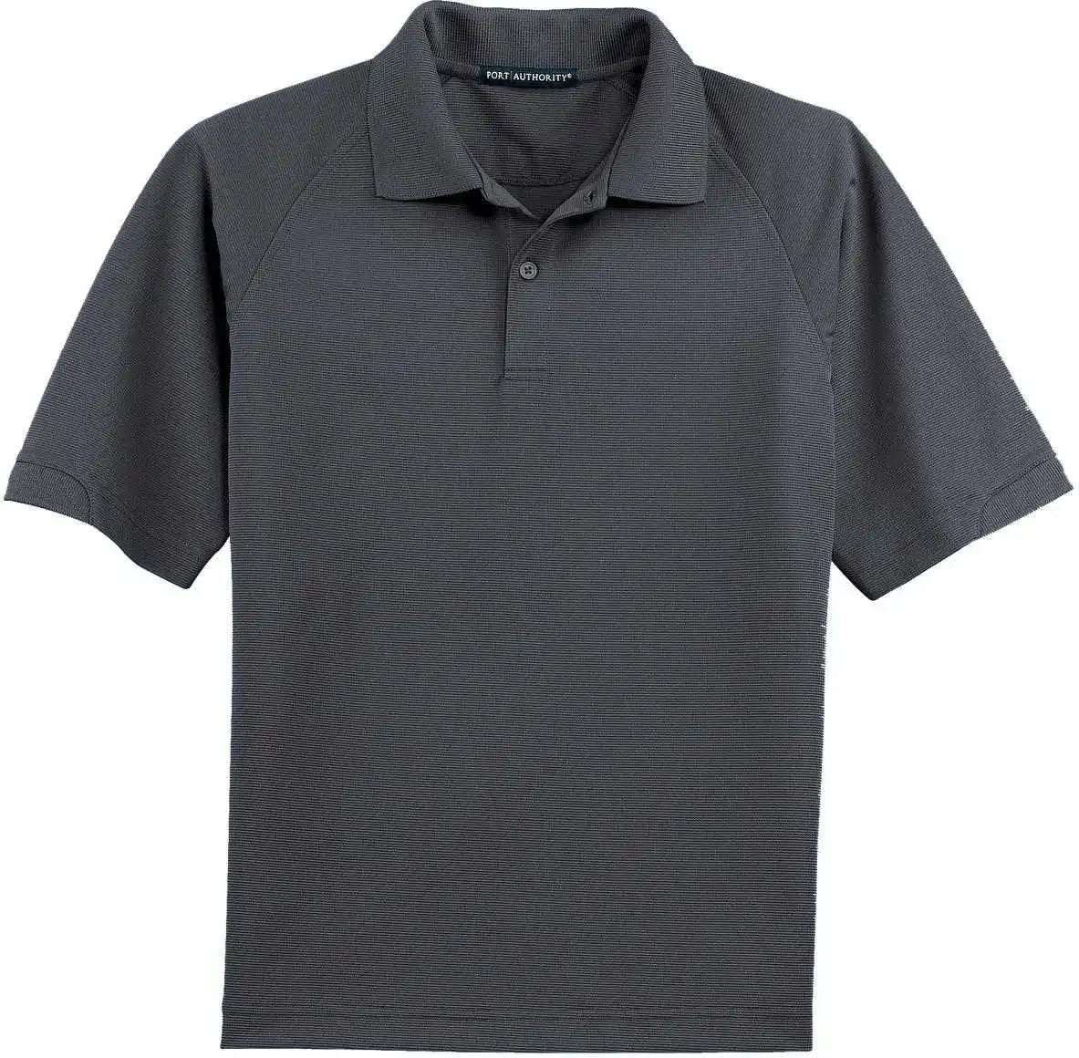 Port Authority K525 Dry Zone Ottoman Polo Iron Gray