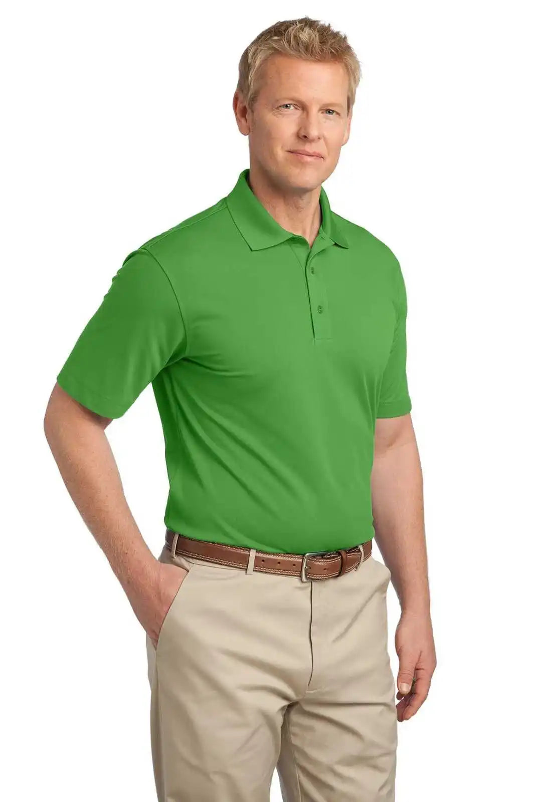 Port Authority K527 Tech Pique Polo - Cactus Green