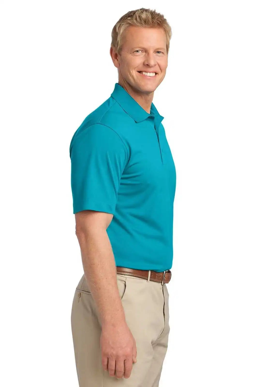 Port Authority K527 Tech Pique Polo - Deep Teal Blue