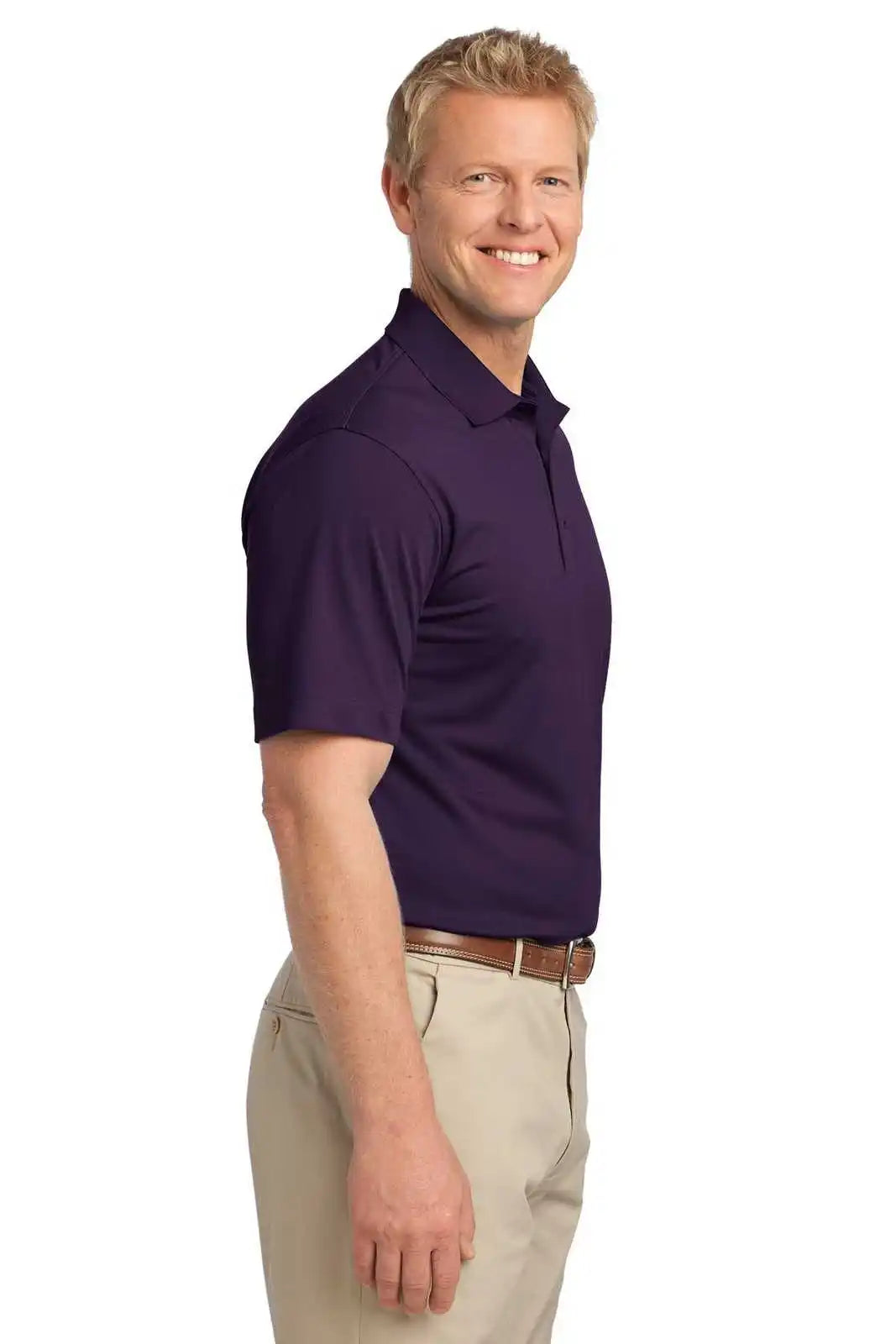 Port Authority K527 Tech Pique Polo - Regal Purple
