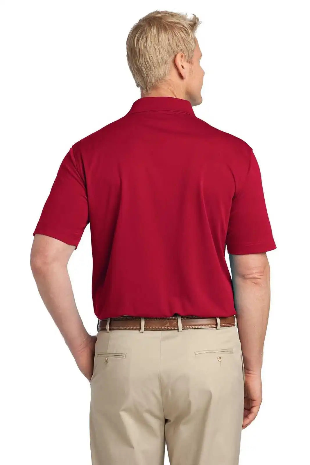 Port Authority K527 Tech Pique Polo - Rich Red