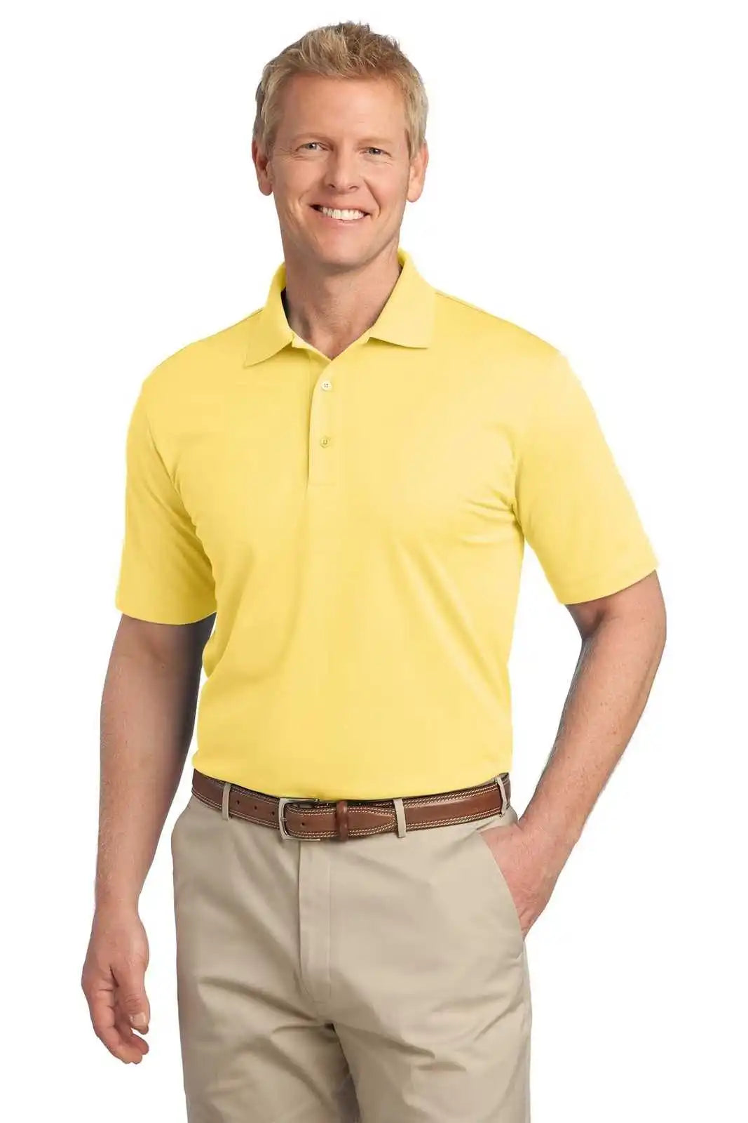 Port Authority K527 Tech Pique Polo - Splendid Yellow