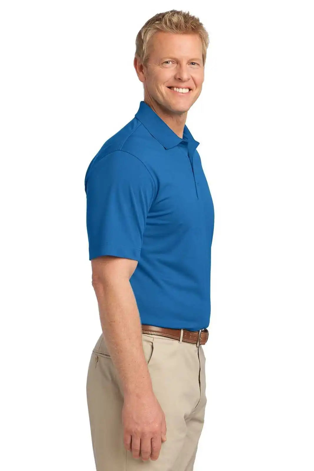 Port Authority K527 Tech Pique Polo - Vivid Blue