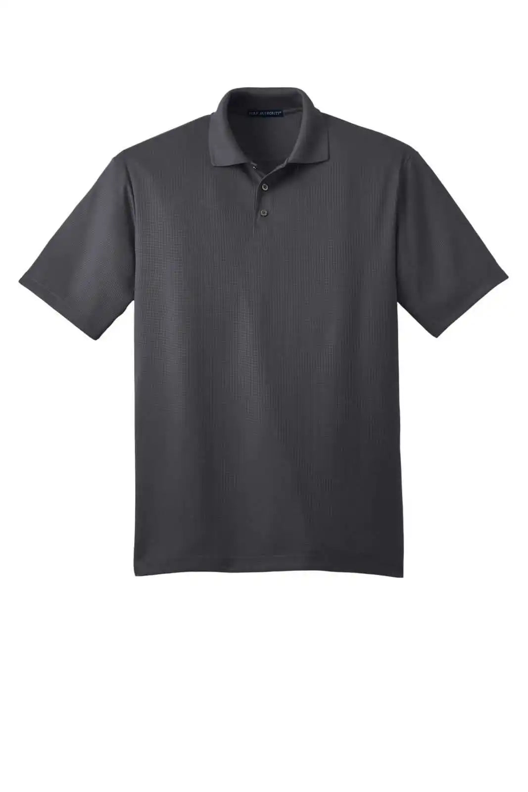 Port Authority K528 Performance Fine Jacquard Polo - Grey Smoke