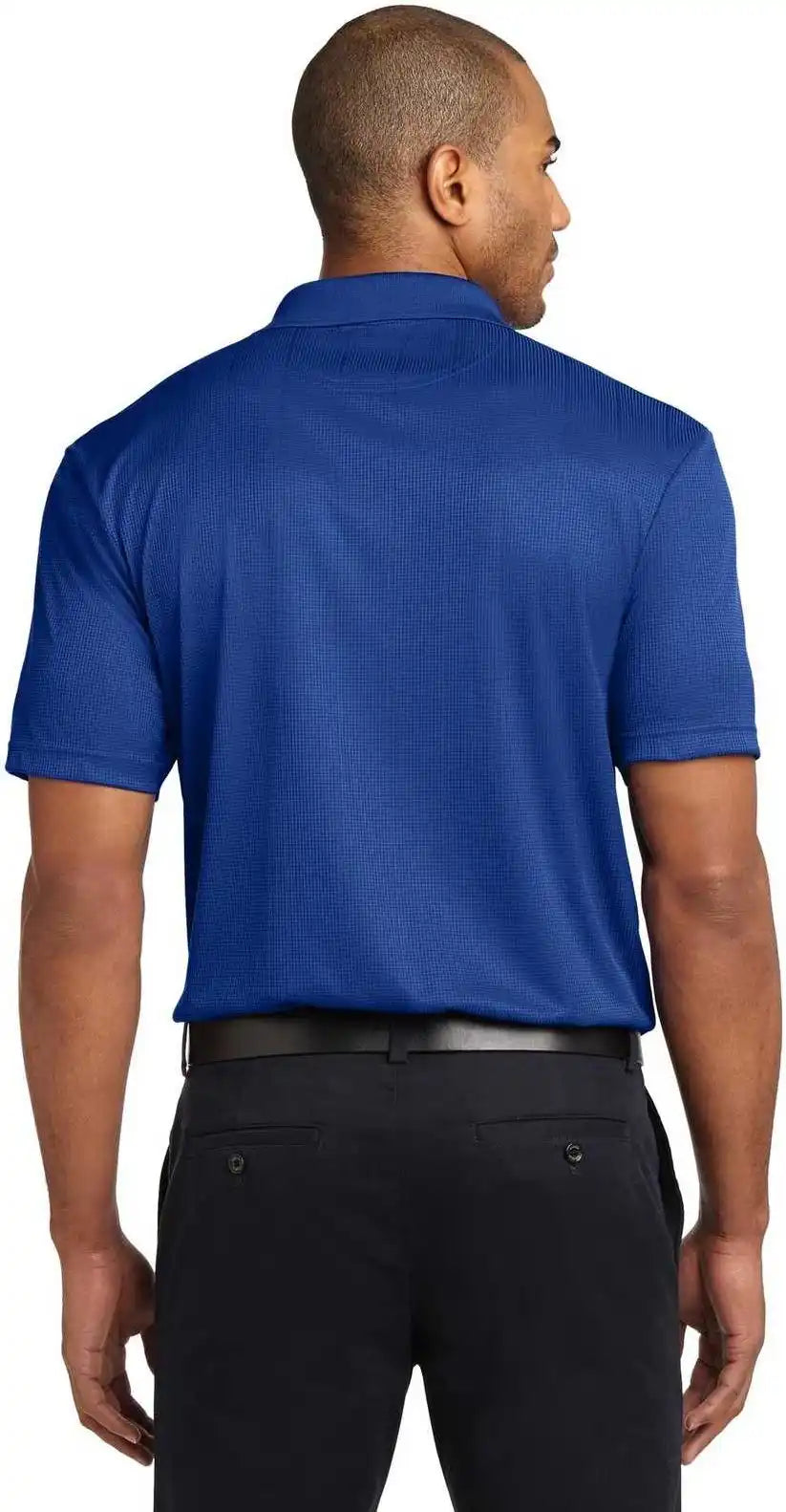 Port Authority K528 Performance Fine Jacquard Polo Hyper Blue