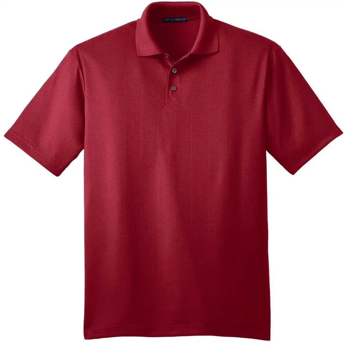 Port Authority K528 Performance Fine Jacquard Polo Rich Red