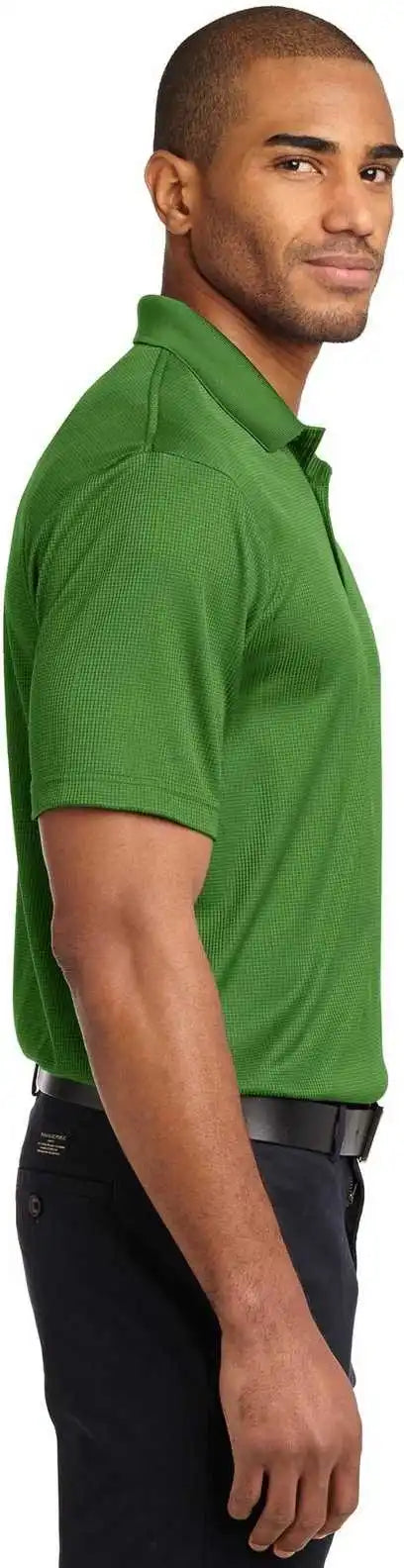 Port Authority K528 Performance Fine Jacquard Polo Vine Green