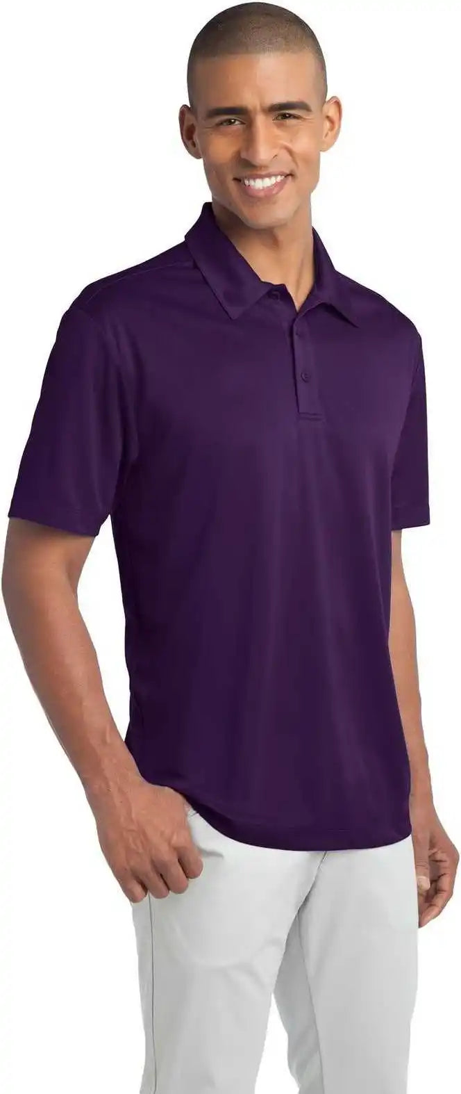 Port Authority K540 Silk Touch Performance Polo Bright Purple