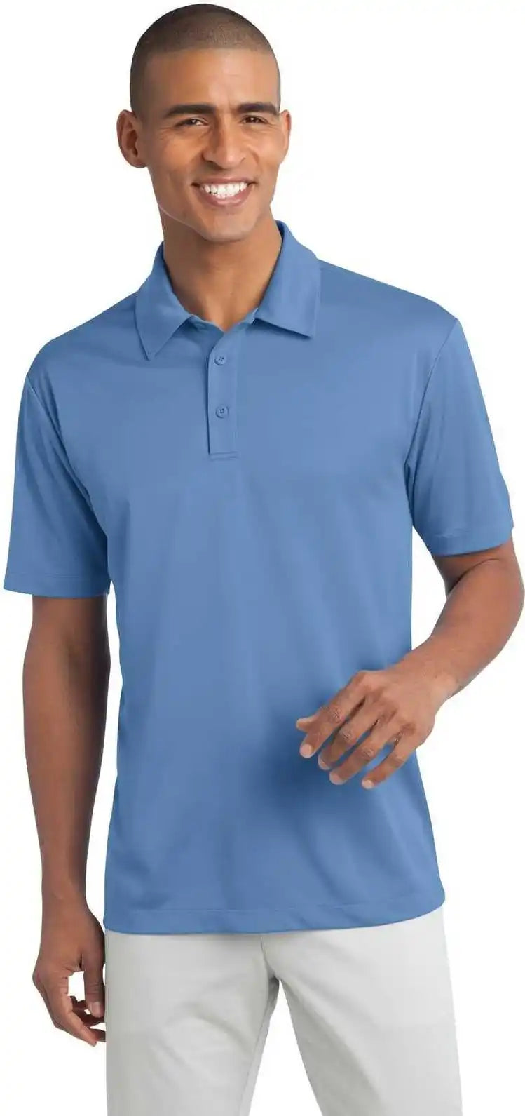 Port Authority K540 Silk Touch Performance Polo Carolina Blue