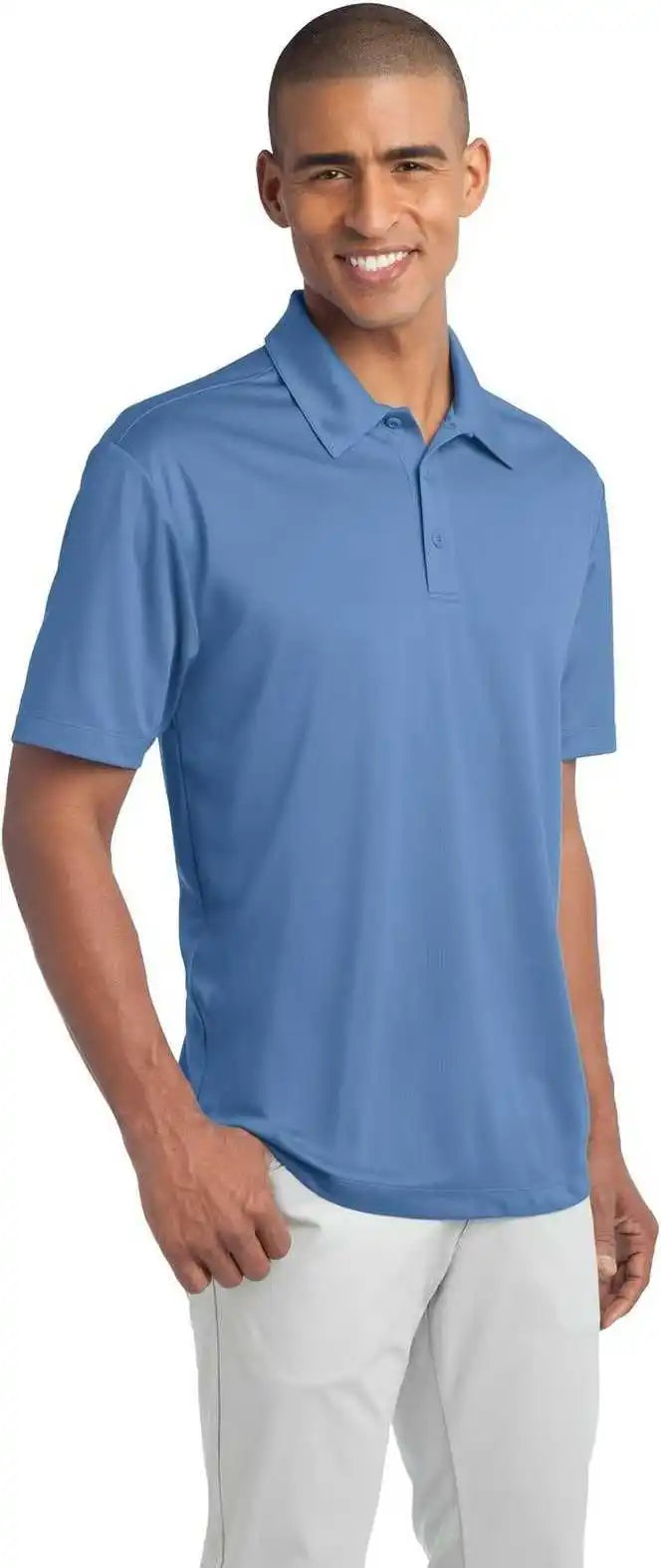 Port Authority K540 Silk Touch Performance Polo Carolina Blue
