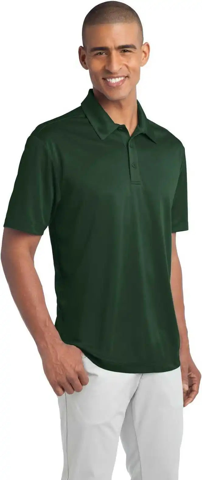 Port Authority K540 Silk Touch Performance Polo Dark Green