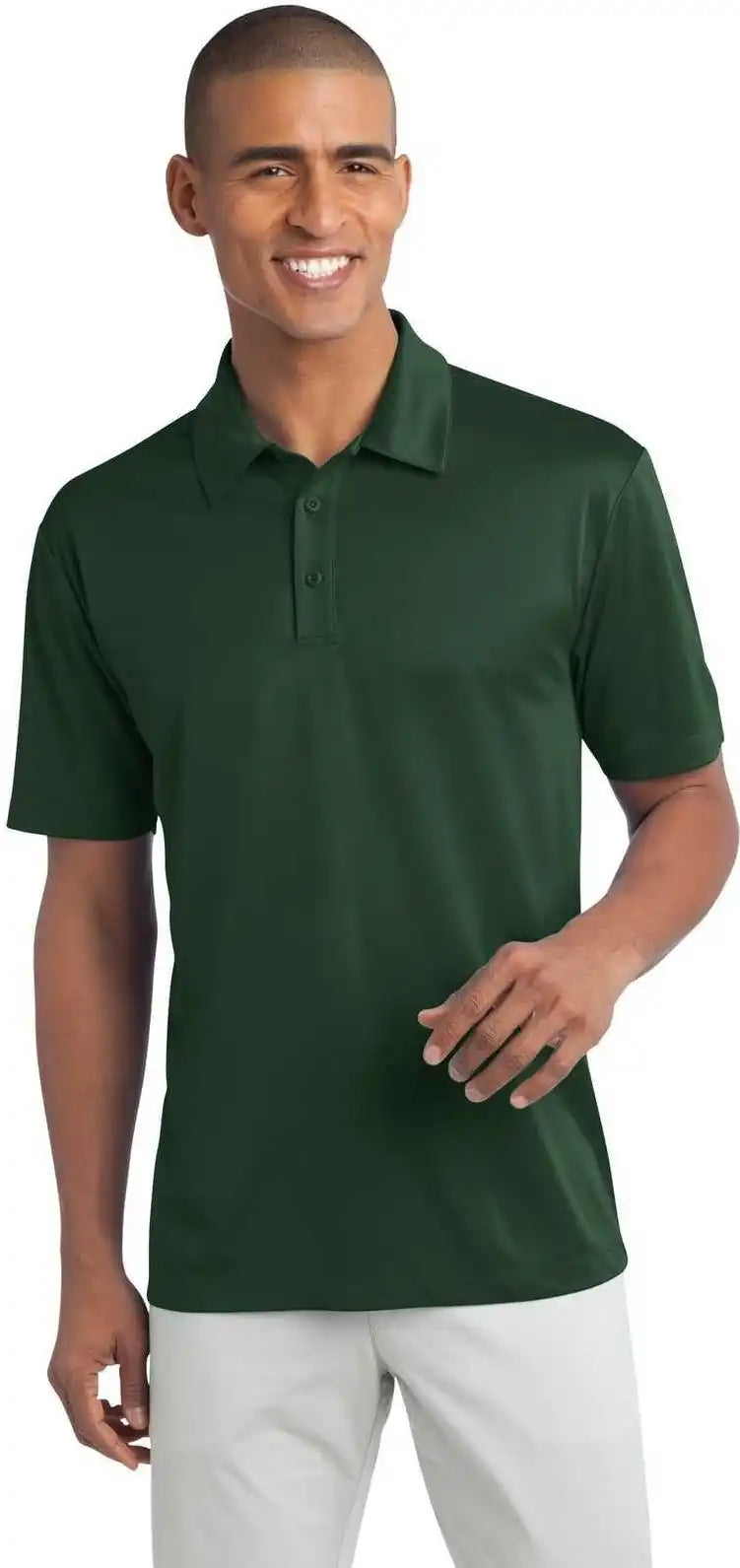 Port Authority K540 Silk Touch Performance Polo Dark Green