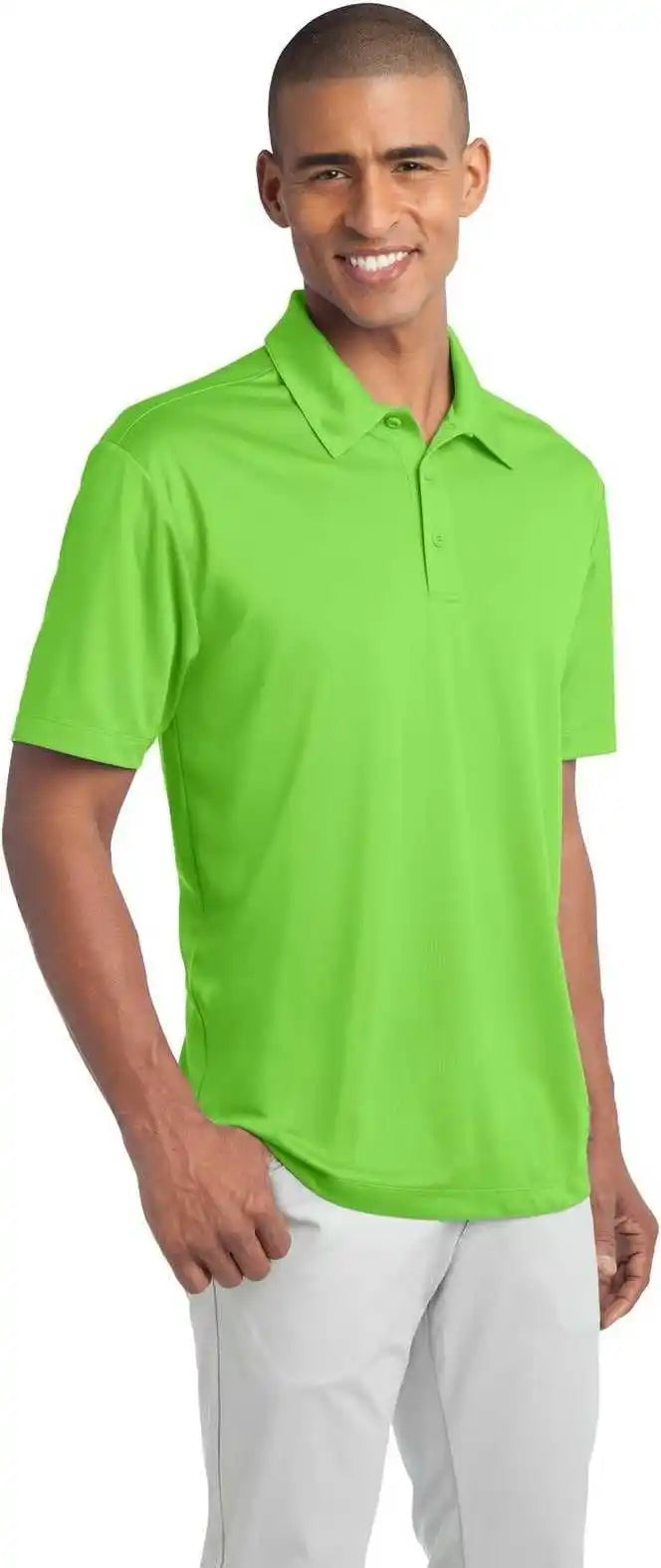 Port Authority K540 Silk Touch Performance Polo Lime