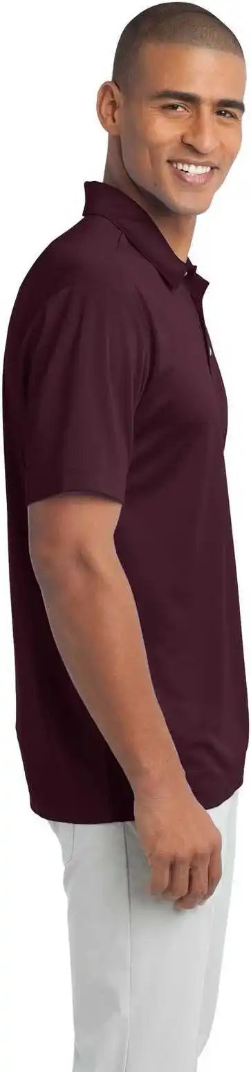 Port Authority K540 Silk Touch Performance Polo Maroon