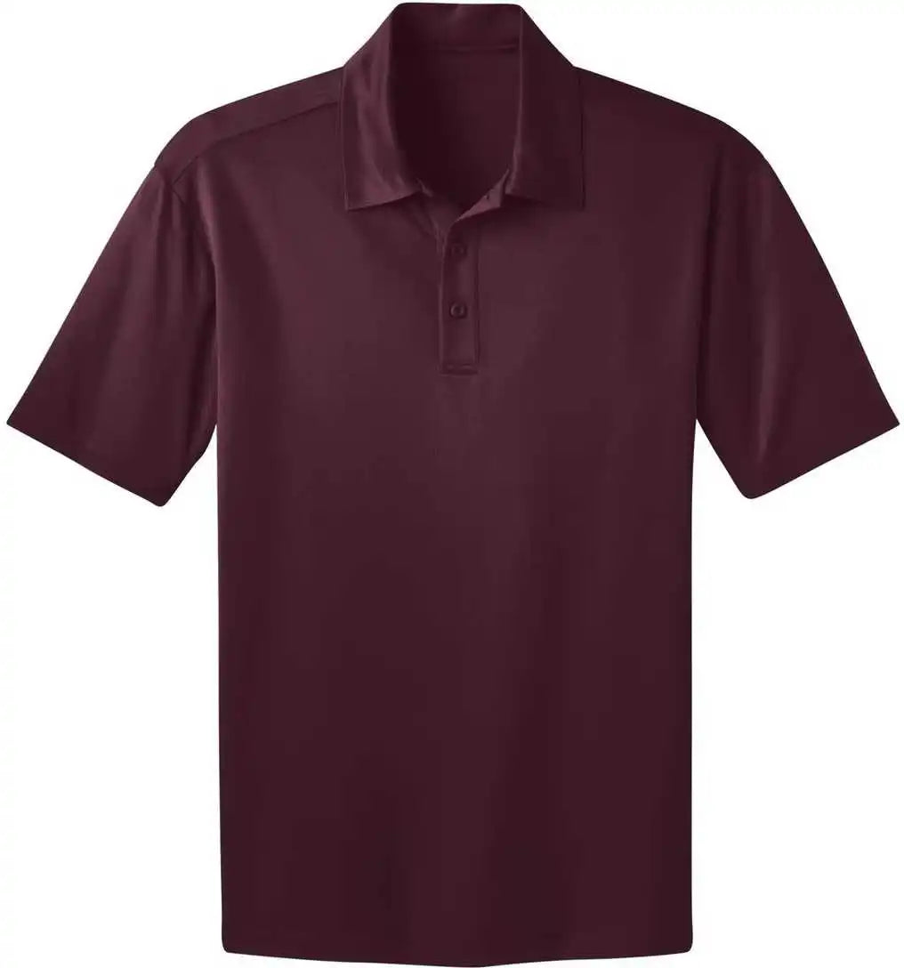 Port Authority K540 Silk Touch Performance Polo Maroon