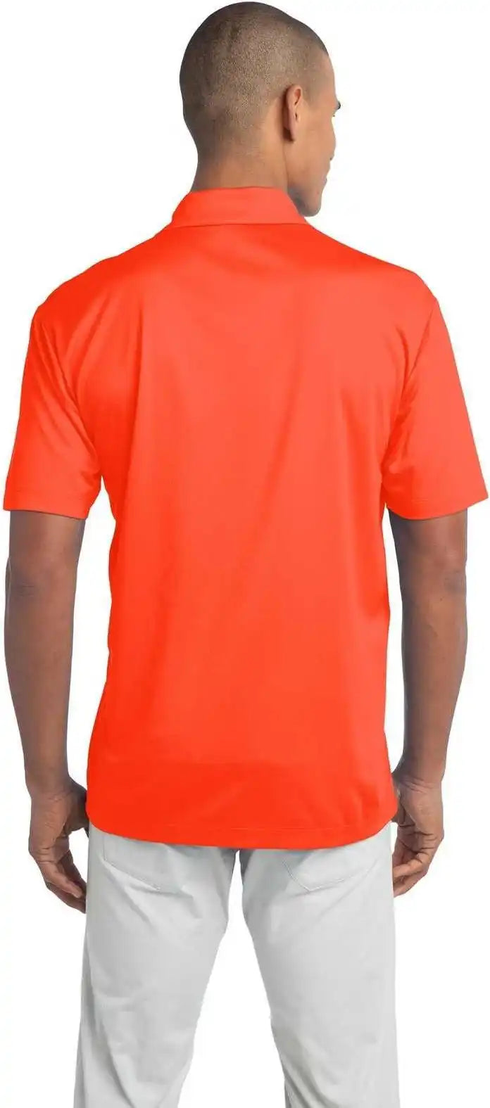Port Authority K540 Silk Touch Performance Polo Neon Orange