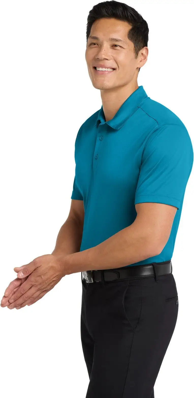 Port Authority K540 Silk Touch Performance Polo - Parcel Blue