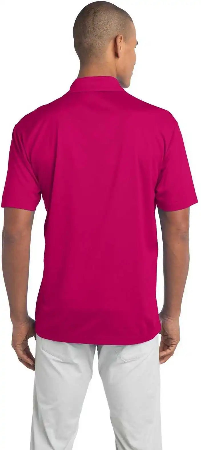 Port Authority K540 Silk Touch Performance Polo Pink Raspberry
