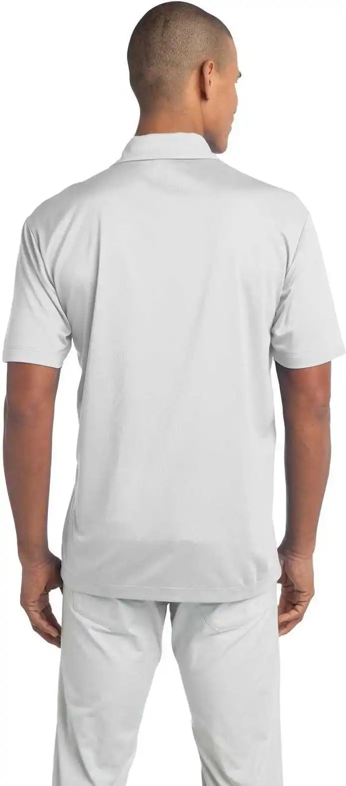 Port Authority K540 Silk Touch Performance Polo White