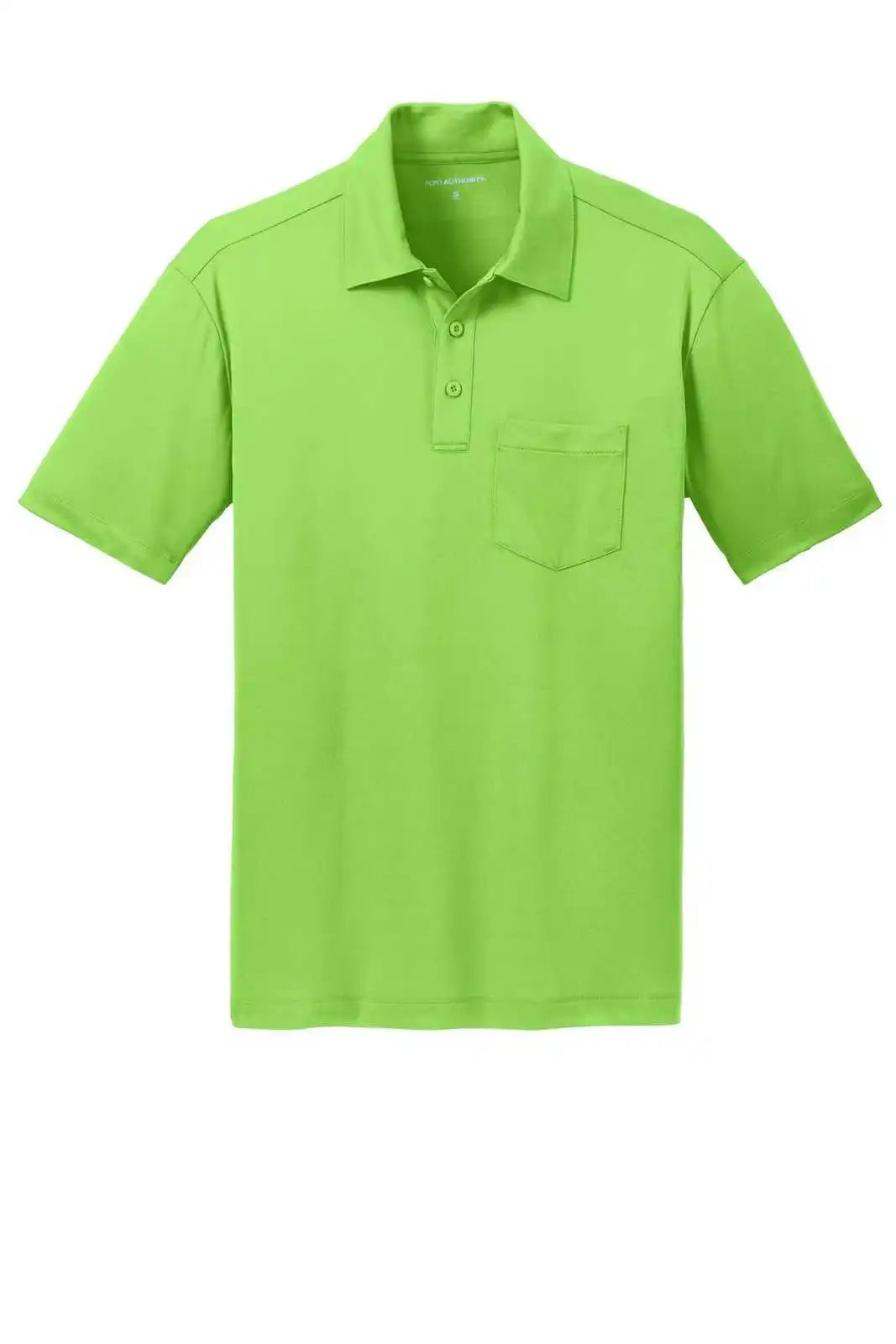 Port Authority K540p Silk Touch Performance Pocket Polo - Lime