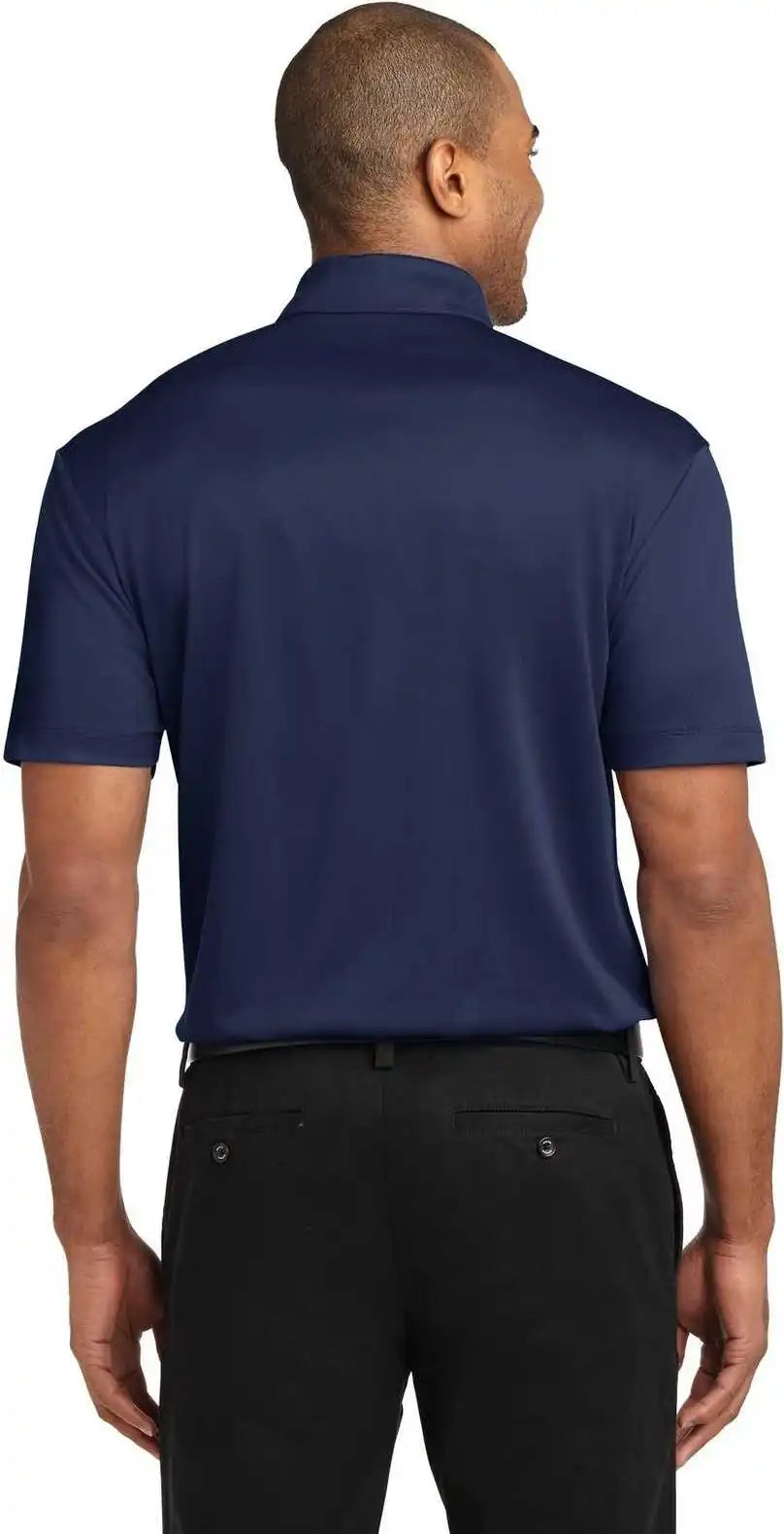 Port Authority K540p Silk Touch Performance Pocket Polo Navy