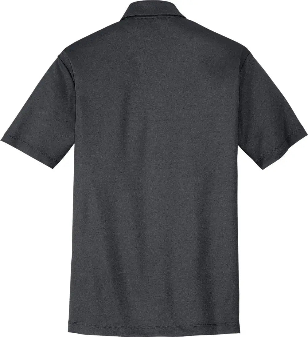 Port Authority K540p Silk Touch Performance Pocket Polo - Steel Gray