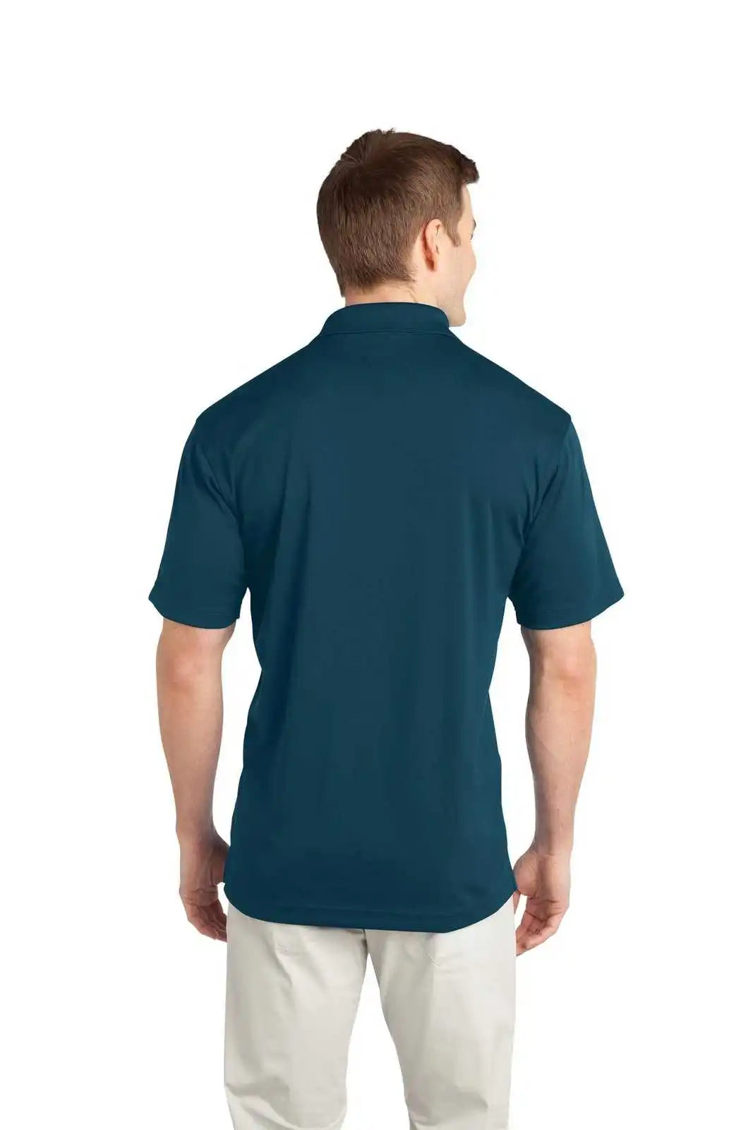Port Authority K548 Tech Embossed Polo - Poseidon Blue