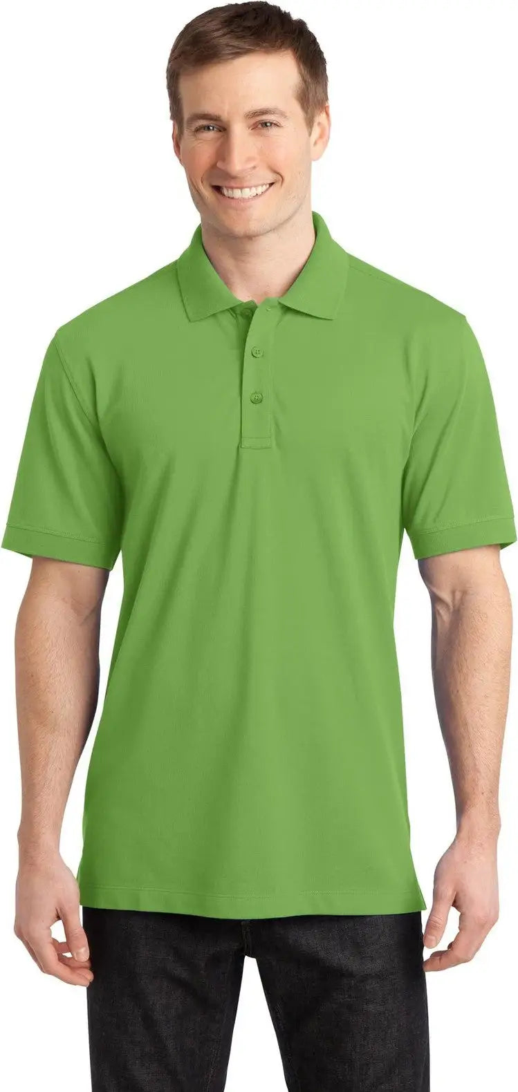 Port Authority K555 Stretch Pique Polo - Wintergreen - Adult Xs